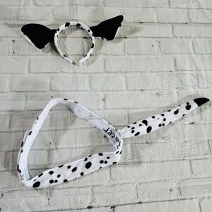 Dalmatian Ear and Tail Set Child Size OSFM
